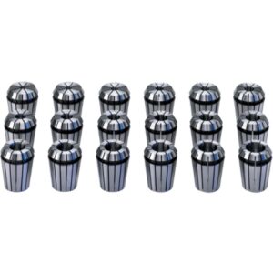 Royal Ultra-Precision ER Collet Set (Inch) Shown