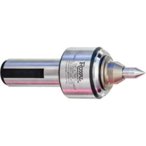 Royal Spring Type Live Center — Standard Point — 1-1⁄4" Straight Shank