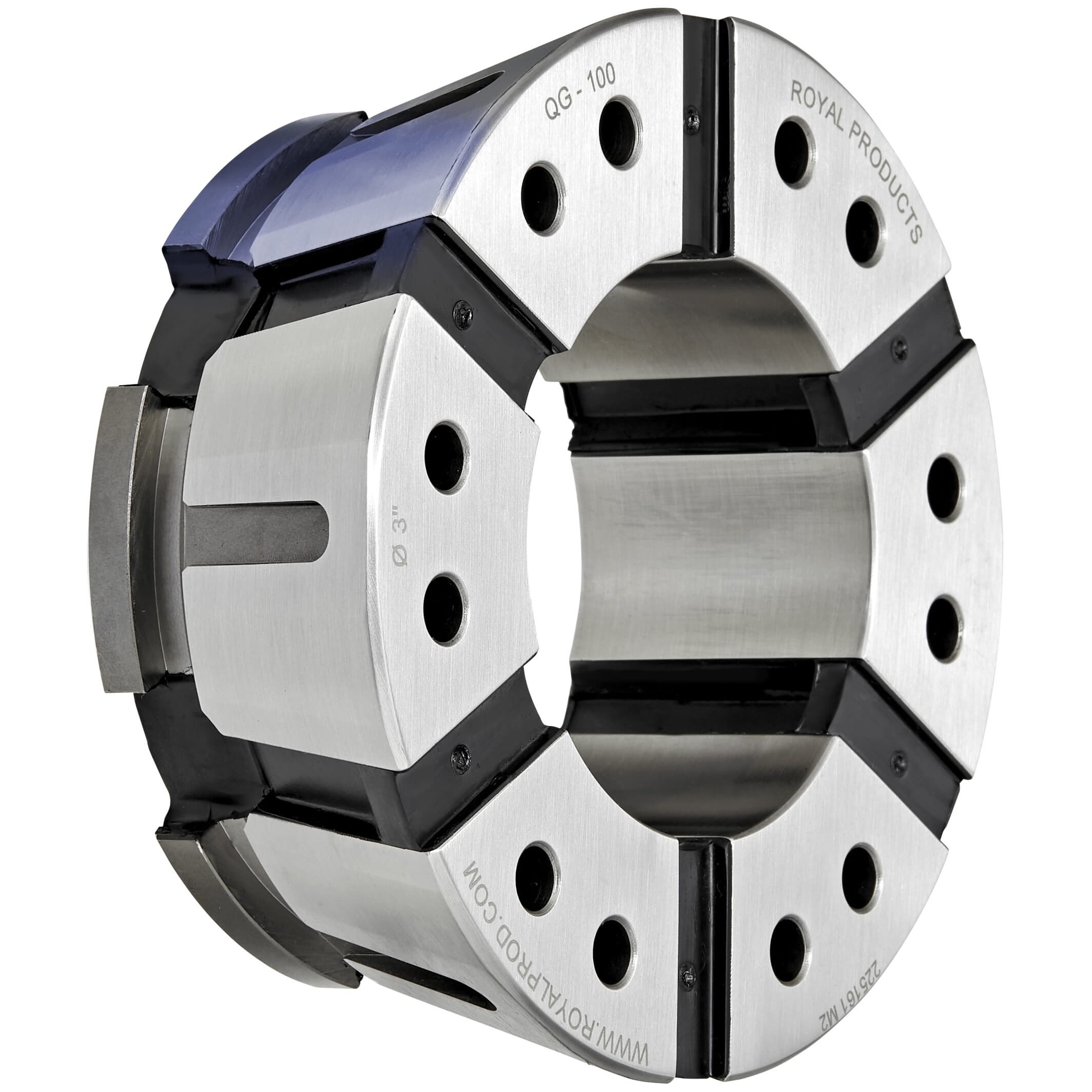 QG-80 Round Serrated Collet